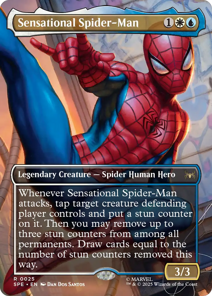 Sensational Spider-Man (Borderless) [Marvel's Spider-Man: Eternal-Legal] | Black Swamp Games
