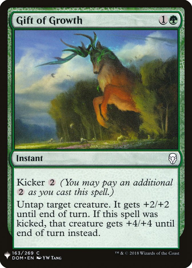 Gift of Growth [Mystery Booster] | Black Swamp Games