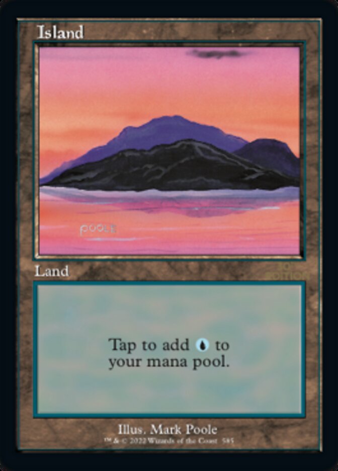 Island (Retro) (585) [30th Anniversary Edition] | Black Swamp Games