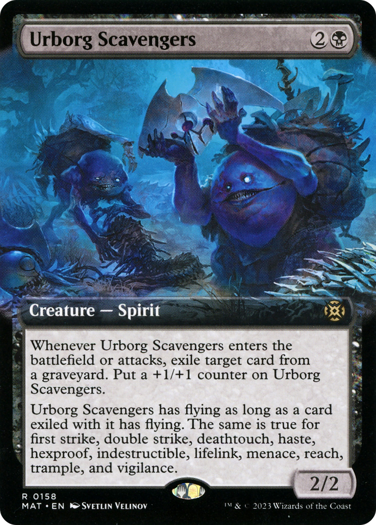 Urborg Scavengers (Extended Art) [March of the Machine: The Aftermath] | Black Swamp Games