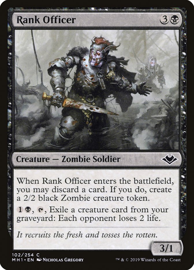 Rank Officer [Modern Horizons] | Black Swamp Games