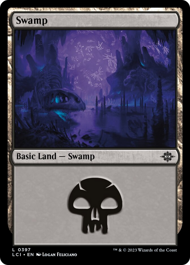 Swamp (0397) [The Lost Caverns of Ixalan] | Black Swamp Games