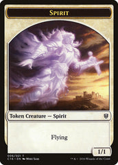 Spirit (006) // Bird (002) Double-Sided Token [Commander 2016 Tokens] | Black Swamp Games