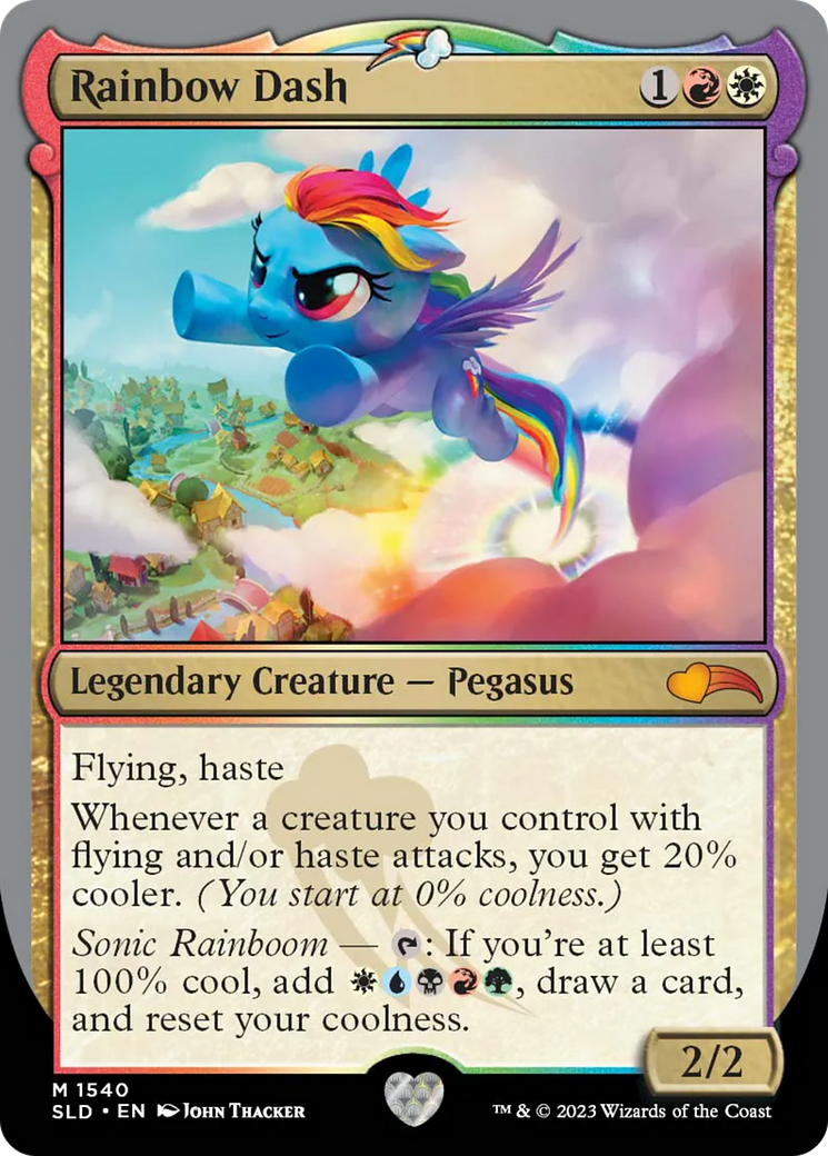Rainbow Dash [Secret Lair Drop Series] | Black Swamp Games