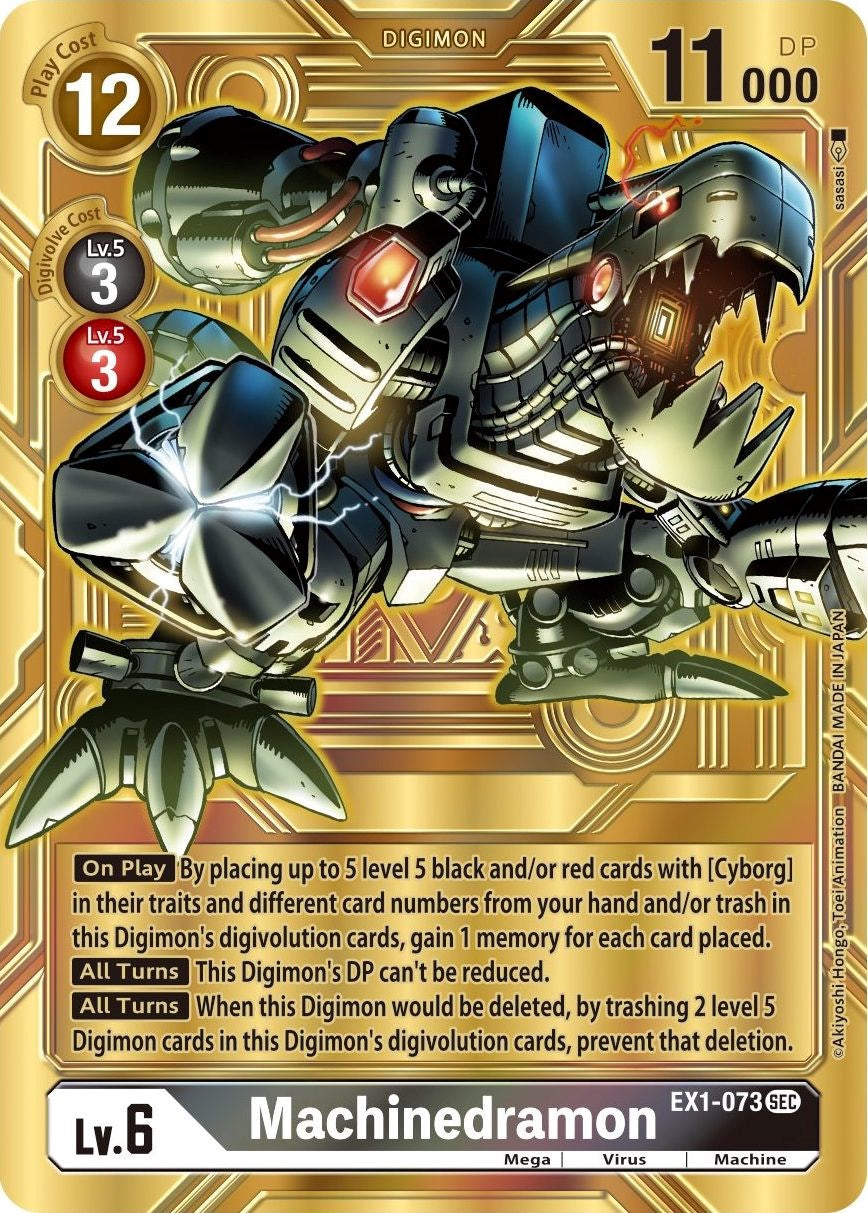 Machinedramon [EX1-073] (Alternate Art) [Dimensional Phase] | Black Swamp Games