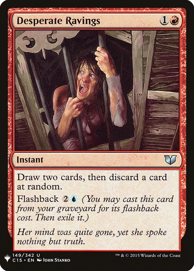 Desperate Ravings [Mystery Booster] | Black Swamp Games