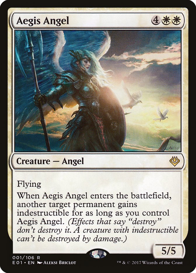 Aegis Angel [Archenemy: Nicol Bolas] | Black Swamp Games