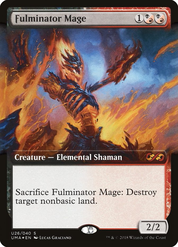 Fulminator Mage (Topper) [Ultimate Masters Box Topper] | Black Swamp Games