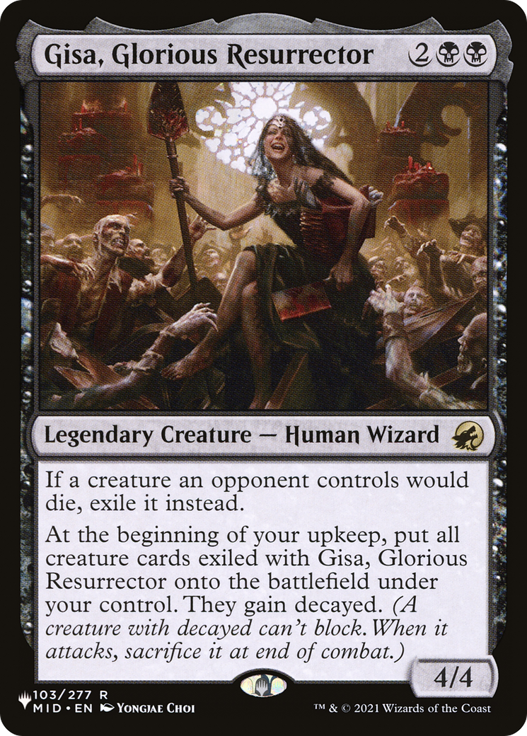 Gisa, Glorious Resurrector [The List] | Black Swamp Games
