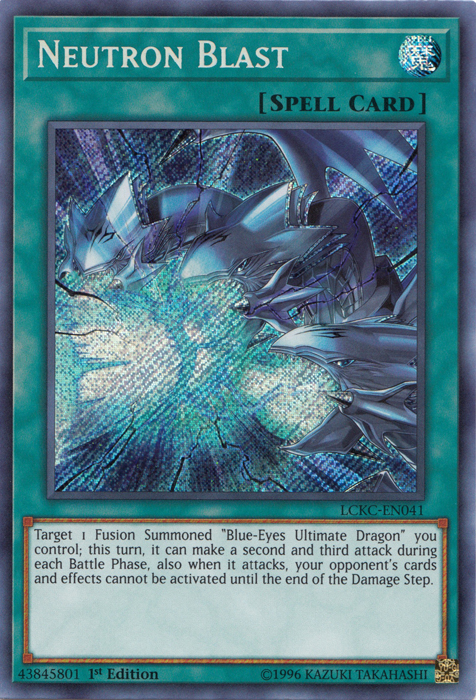 Neutron Blast [LCKC-EN041] Secret Rare | Black Swamp Games