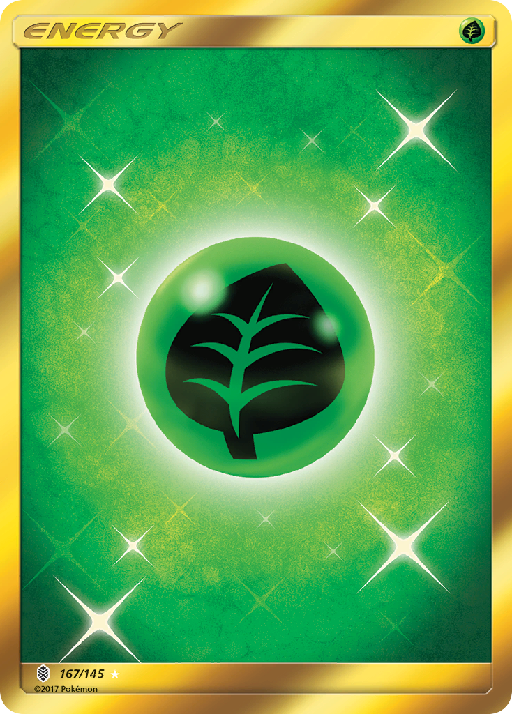 Grass Energy (167/145) [Sun & Moon: Guardians Rising] | Black Swamp Games