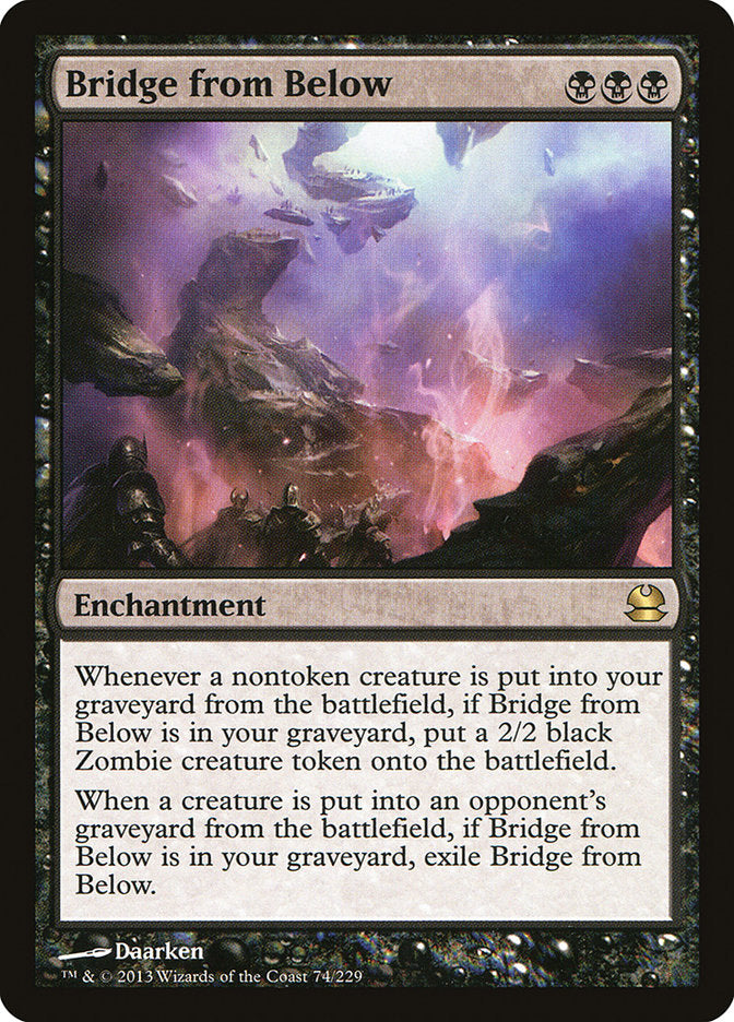 Bridge from Below [Modern Masters] | Black Swamp Games