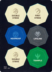 Punch Card Token (003 // 004) - Thick Stock [Commander 2020 Tokens] | Black Swamp Games