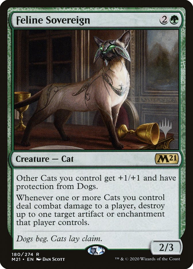 Feline Sovereign (Promo Pack) [Core Set 2021 Promos] | Black Swamp Games