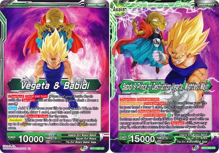 Vegeta & Babidi // Babidi & Prince of Destruction Vegeta, Mightiest Majin (BT11-062) [Vermilion Bloodline 2nd Edition] | Black Swamp Games