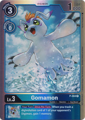 Gomamon [P-004] (Rainbow Foil) [Promotional Cards] | Black Swamp Games