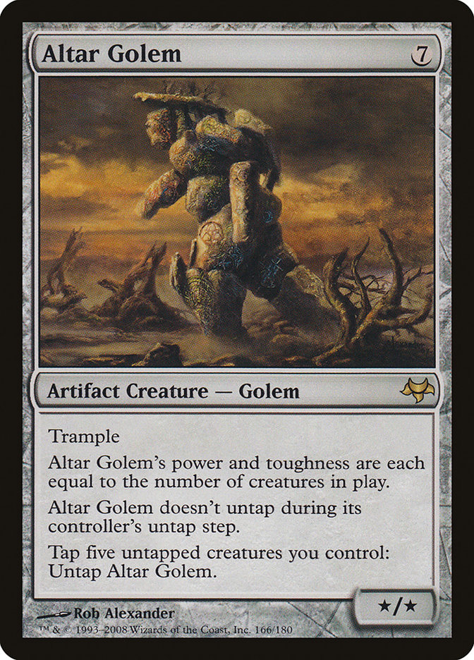 Altar Golem [Eventide] | Black Swamp Games
