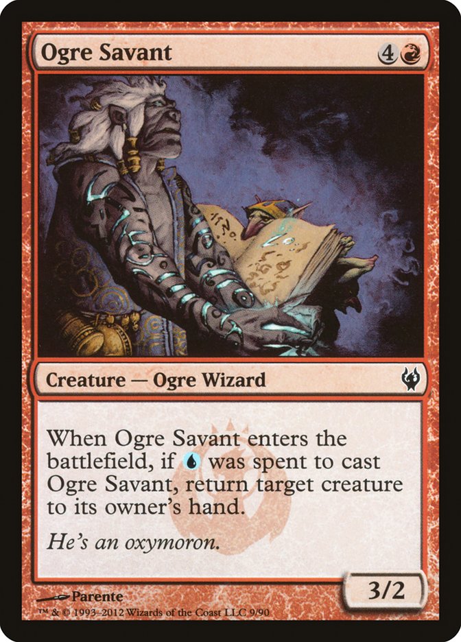 Ogre Savant [Duel Decks: Izzet vs. Golgari] | Black Swamp Games