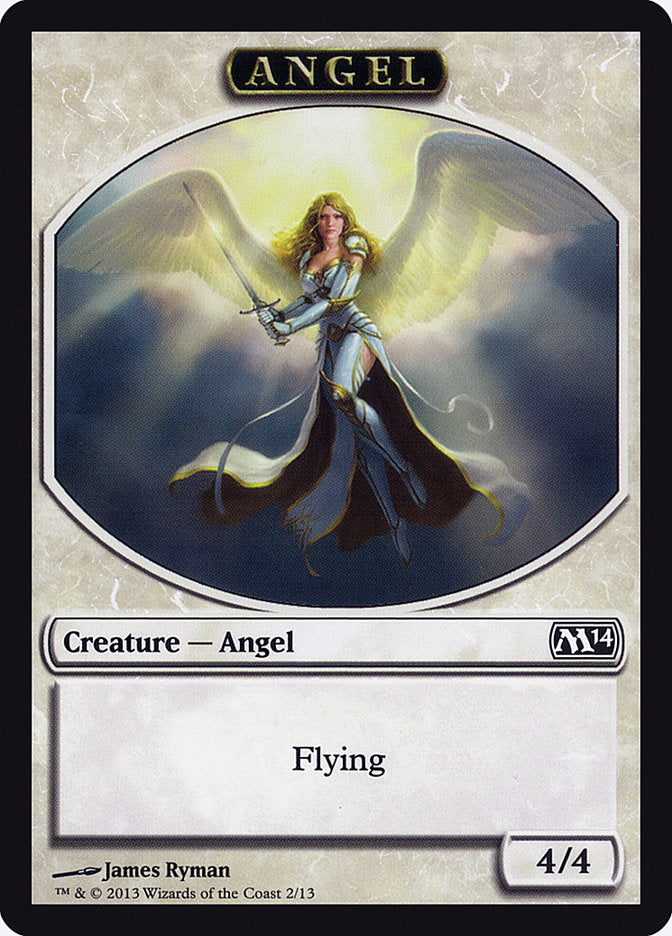 Angel Token [Magic 2014 Tokens] | Black Swamp Games