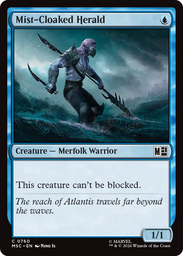 Mist-Cloaked Herald [Marvel Super Heroes Commander] | Black Swamp Games