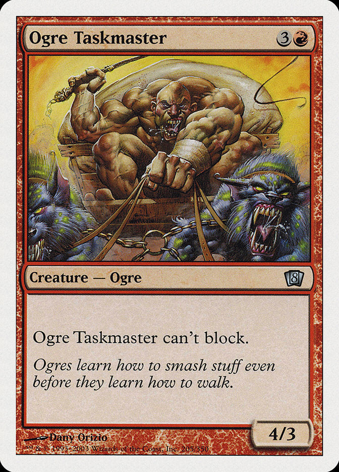 Ogre Taskmaster [Eighth Edition] | Black Swamp Games