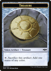 Cleric // Treasure Double-Sided Token [Ravnica Allegiance Guild Kit Tokens] | Black Swamp Games