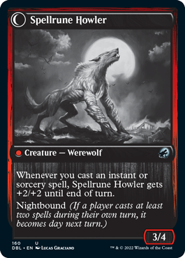 Spellrune Painter // Spellrune Howler [Innistrad: Double Feature] | Black Swamp Games