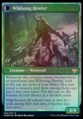 Howlpack Piper // Wildsong Howler [Innistrad: Crimson Vow Prerelease Promos] | Black Swamp Games