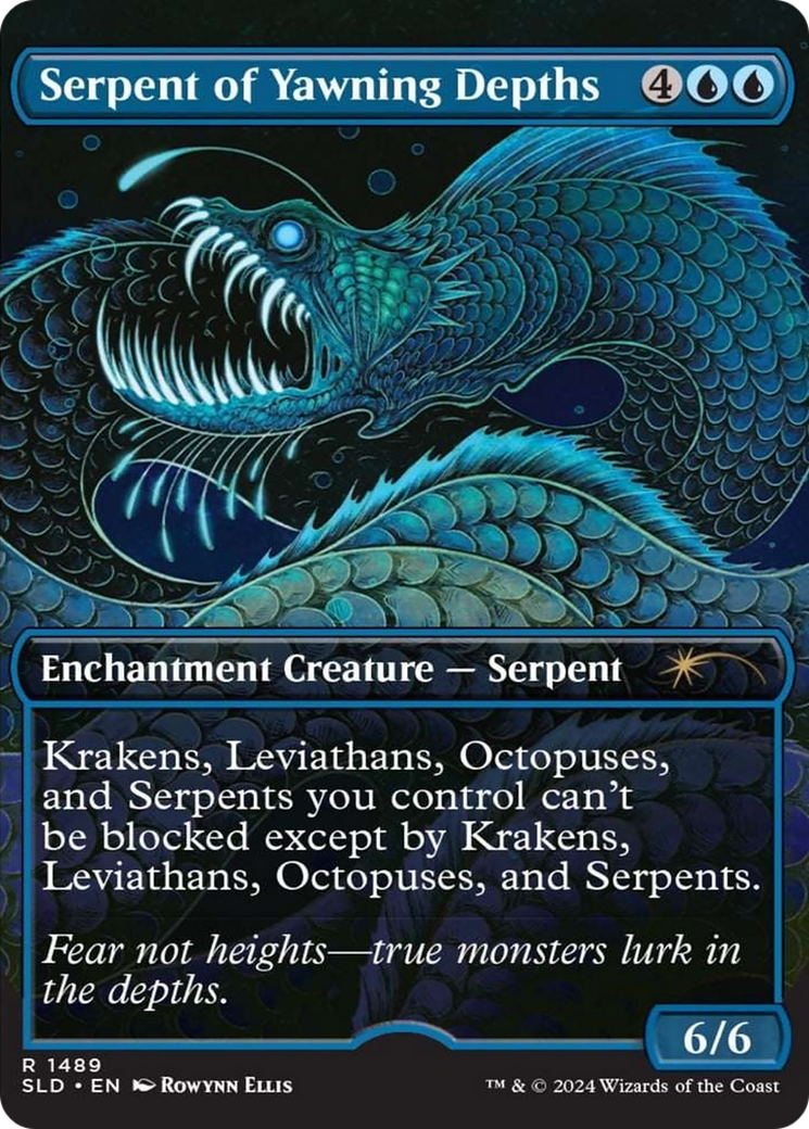 Serpent of Yawning Depths [Secret Lair Drop Series] | Black Swamp Games