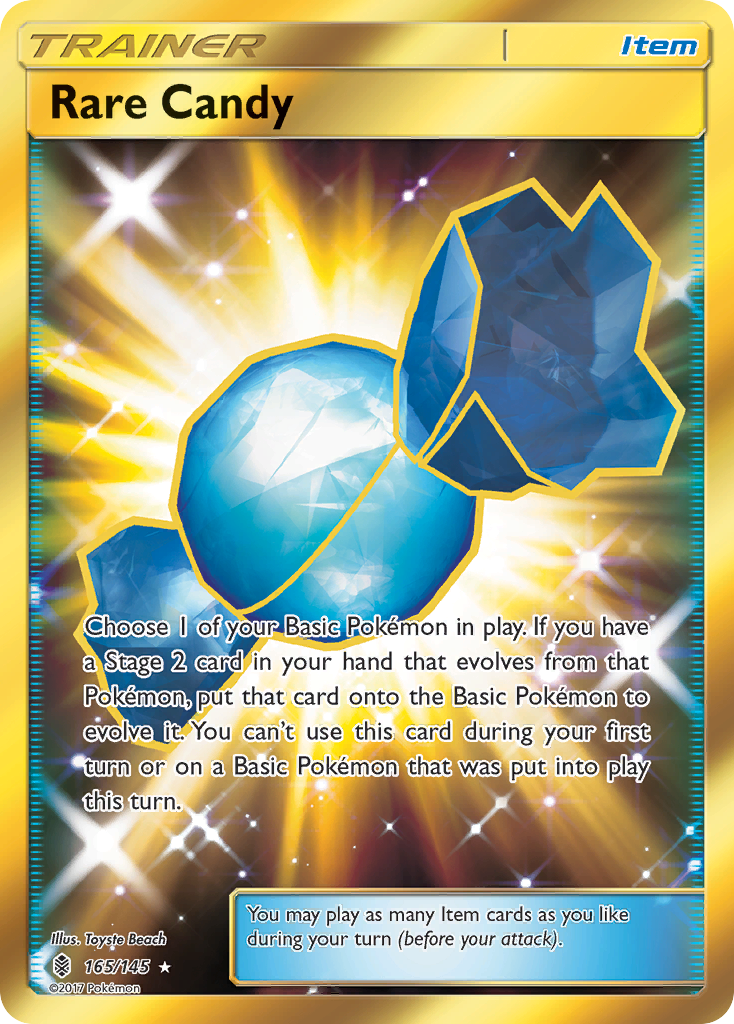 Rare Candy (165/145) [Sun & Moon: Guardians Rising] | Black Swamp Games