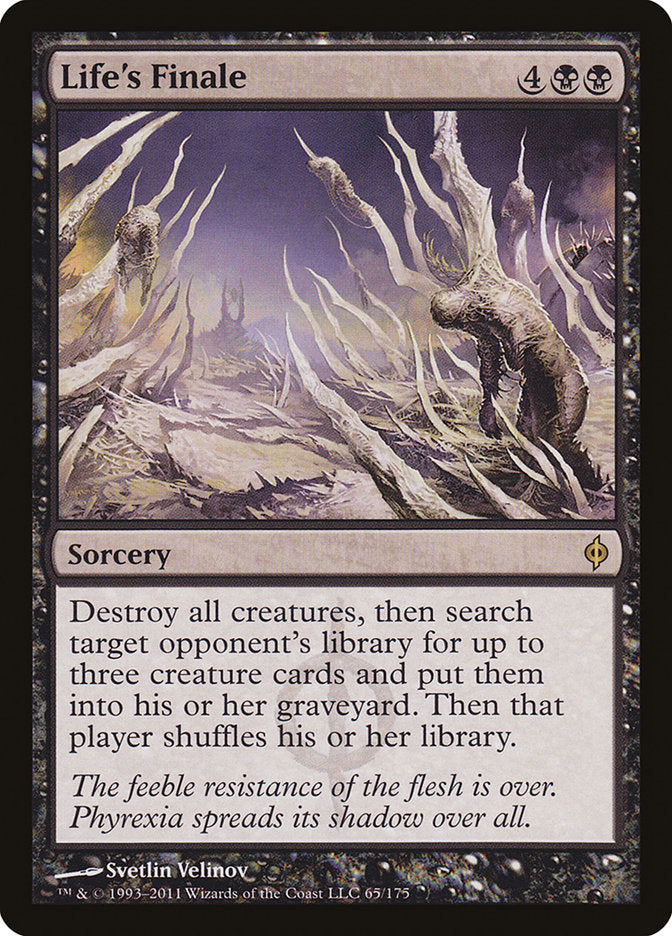 Life's Finale [New Phyrexia] | Black Swamp Games