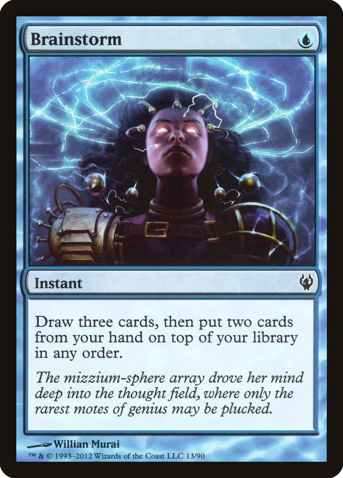 Brainstorm [Duel Decks: Izzet vs. Golgari] | Black Swamp Games