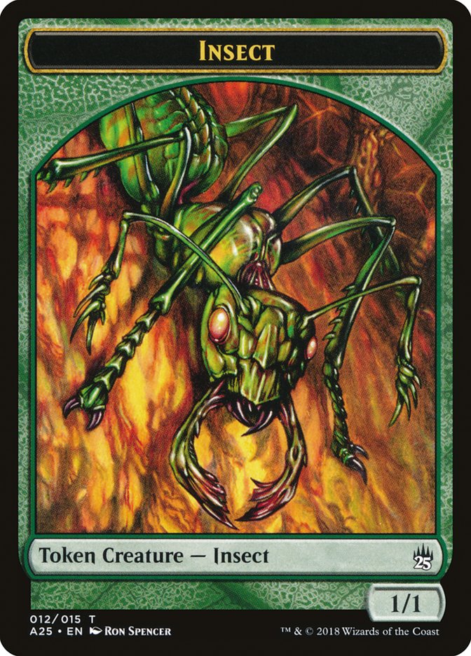 Insect Token [Masters 25 Tokens] | Black Swamp Games