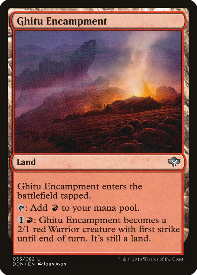 Ghitu Encampment [Duel Decks: Speed vs. Cunning] | Black Swamp Games