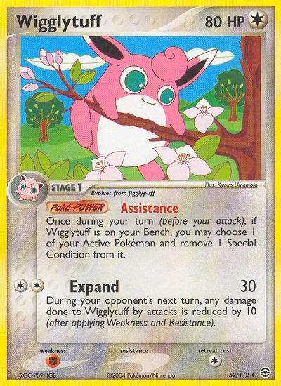 Wigglytuff (52/112) [EX: FireRed & LeafGreen] | Black Swamp Games