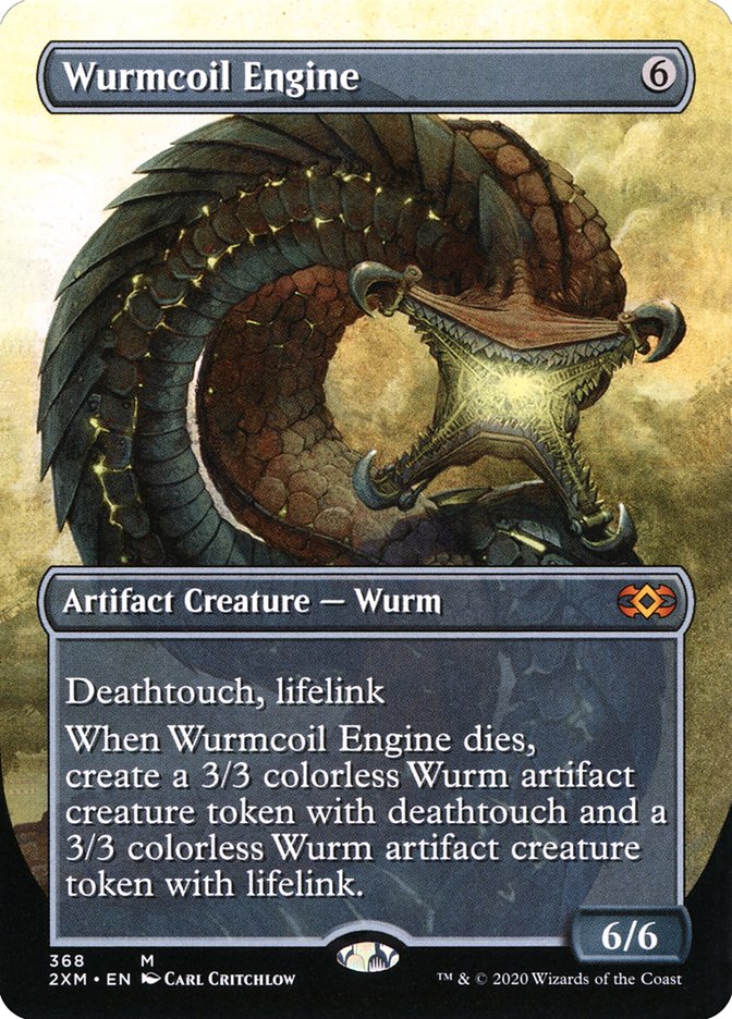 Wurmcoil Engine (Toppers) [Double Masters] | Black Swamp Games