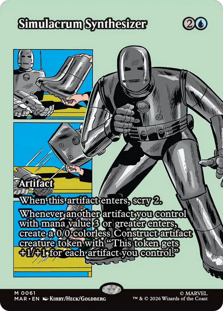 Simulacrum Synthesizer (Borderless) [Marvel Universe: Eternal-Legal] | Black Swamp Games