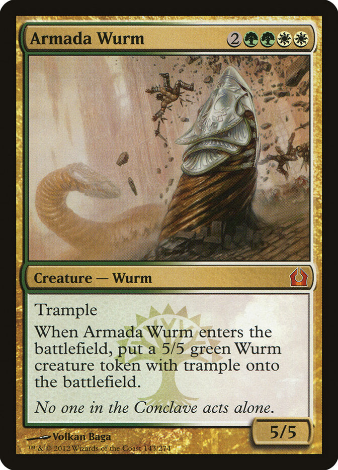 Armada Wurm [Return to Ravnica] | Black Swamp Games