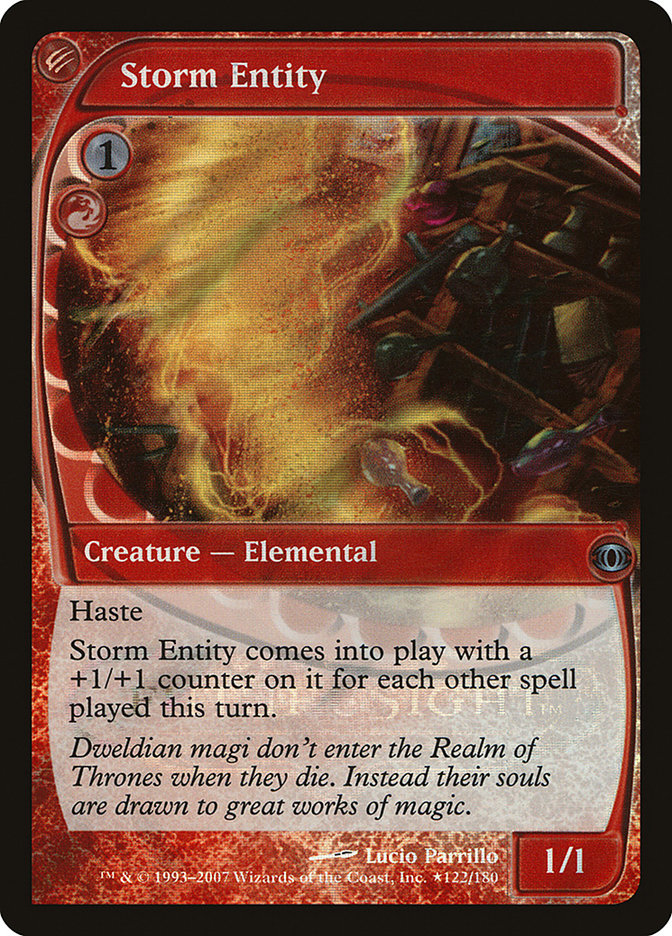Storm Entity [Future Sight Promos] | Black Swamp Games