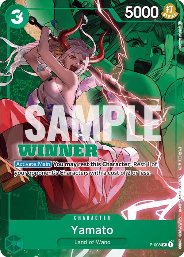 Yamato (P-008) (Winner Pack Vol. 1) [One Piece Promotion Cards] | Black Swamp Games