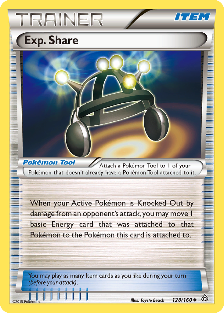 Exp. Share (128/160) [XY: Primal Clash] | Black Swamp Games