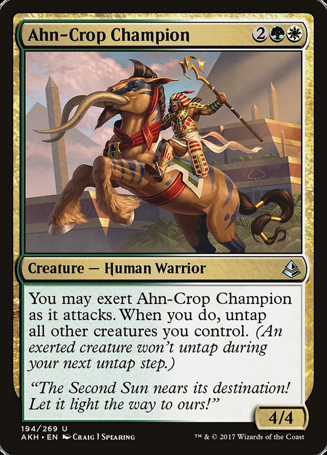 Ahn-Crop Champion [Amonkhet] | Black Swamp Games