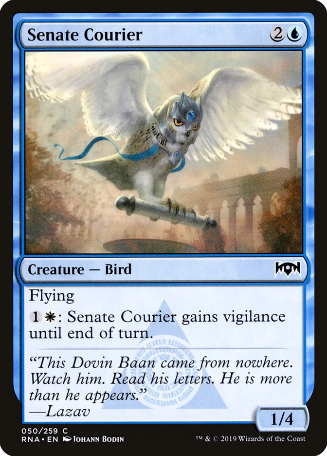 Senate Courier [Ravnica Allegiance] | Black Swamp Games