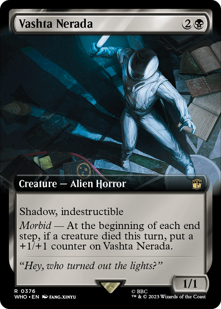 Vashta Nerada (Extended Art) [Doctor Who] | Black Swamp Games