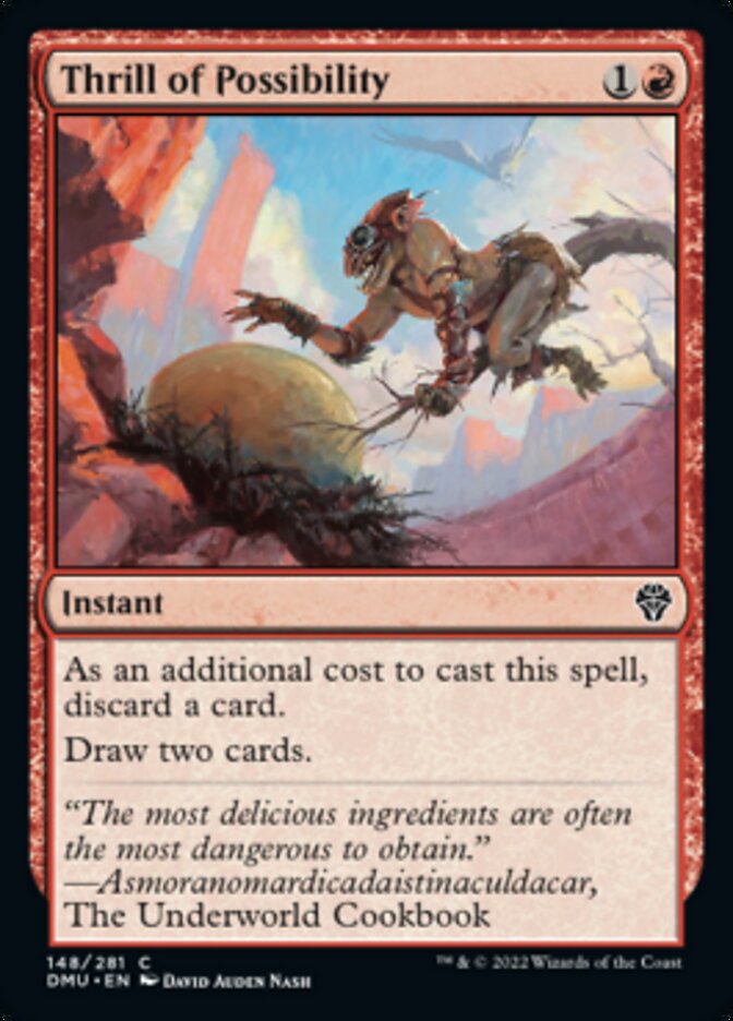 Thrill of Possibility [Dominaria United] | Black Swamp Games