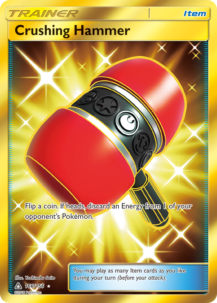 Crushing Hammer (166/156) [Sun & Moon: Ultra Prism] | Black Swamp Games