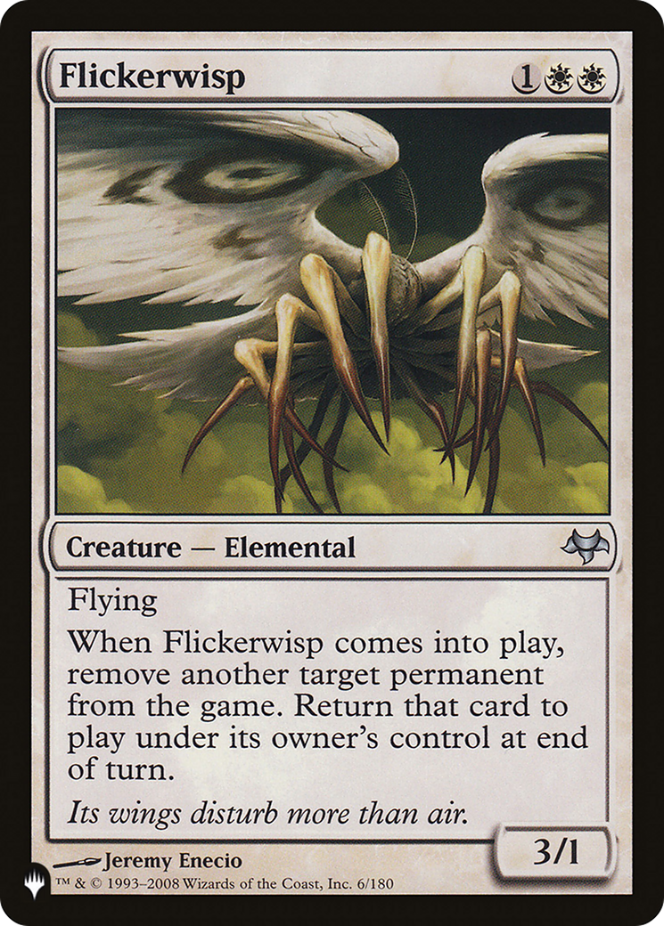 Flickerwisp [The List Reprints] | Black Swamp Games