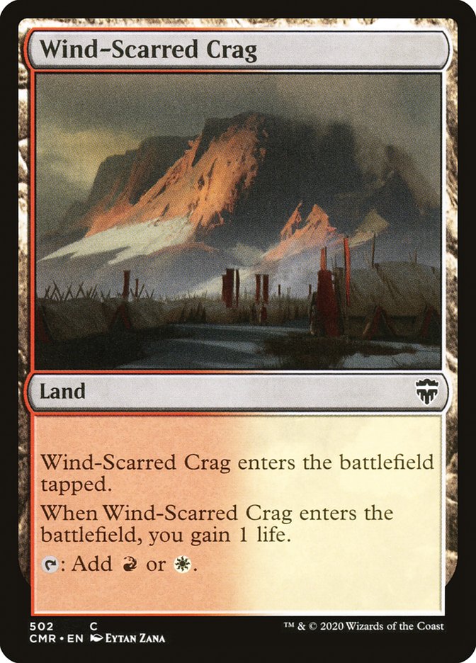 Wind-Scarred Crag [Commander Legends] | Black Swamp Games