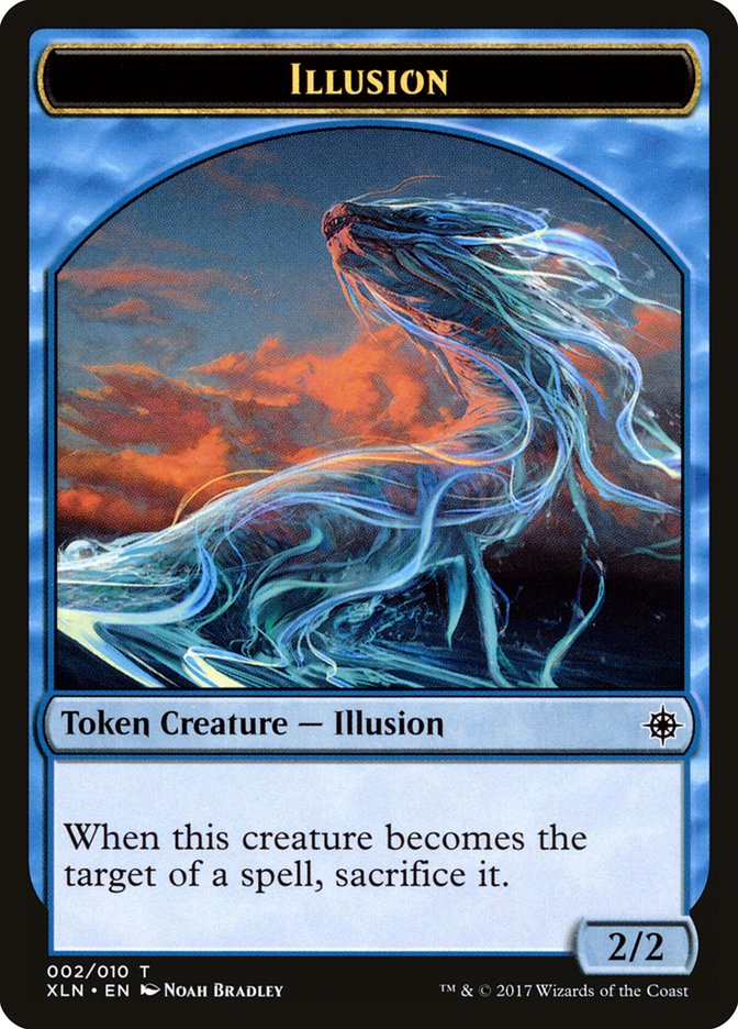 Illusion Token [Ixalan Tokens] | Black Swamp Games