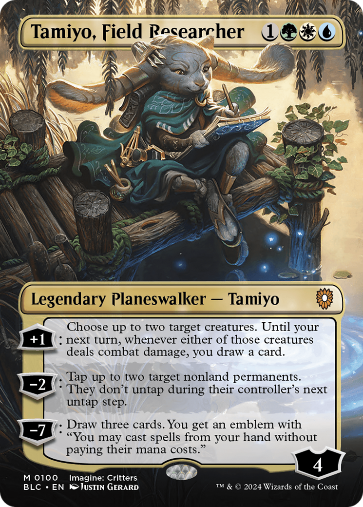 Tamiyo, Field Researcher (Borderless) [Bloomburrow Commander] | Black Swamp Games